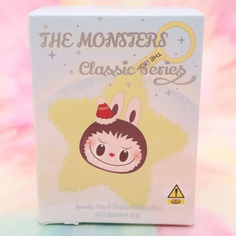 Authentic TYCOCO Labubu's Boyfriend The Monsters Sparkly Plush Pendant Pop Mart‎